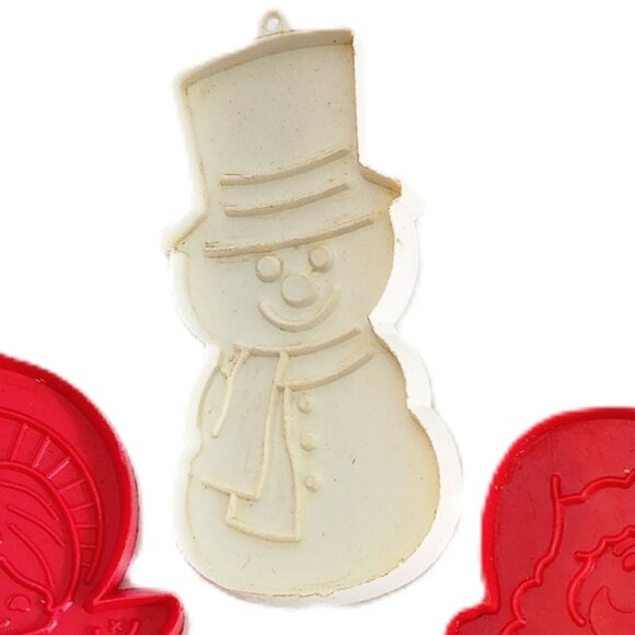 Vintage RARE Hallmark 4 Piece Christmas Cookie Cutter Set - Picture 3 of 7